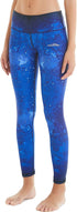 Women's Yoga Pants Printed Running Tights,Workout Running Leggings Tummy Control